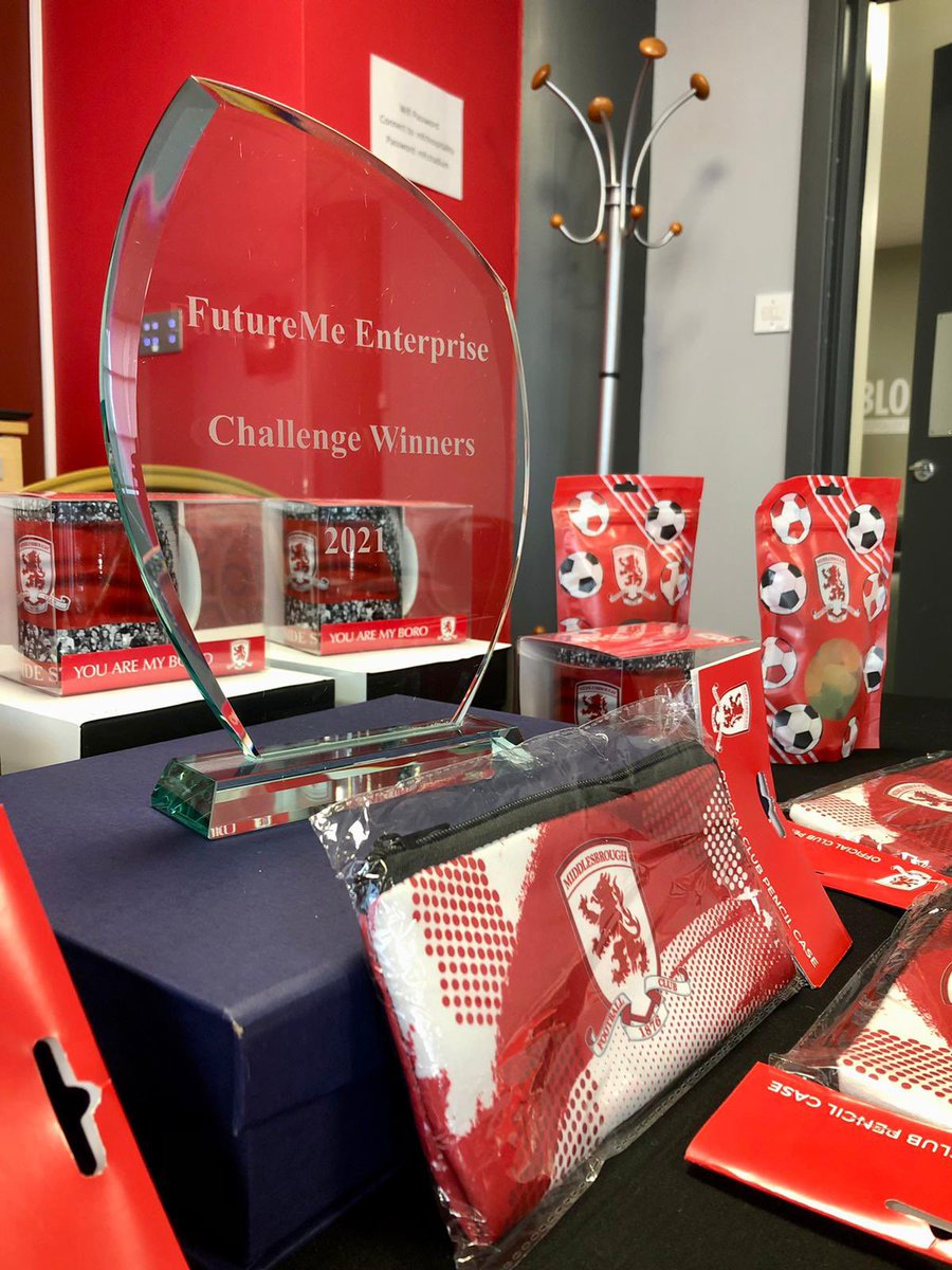 MFCFoundation's tweet photo. #MFCFoundationMiddayMessage
 
12 Year 10 students from Polam Hall School attended the Riverside Stadium as a reward for their efforts on last year’s FutureMe Enterprise Challenge.
 
Five of the students collected their awards for their winning storyboard idea. 

Well done 👏🏼 https://t.co/r47slmW1UV