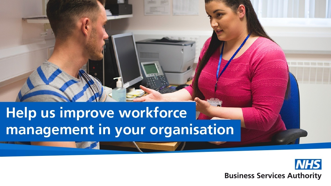 NHSBSA's tweet photo. GP Practice and PCN staff👋

We’re interested in how we can help improve workforce management in your organisation. We’re conducting a short survey and would love to hear your thoughts.

Start the survey:
➡️https://t.co/LofxpP75Zd 

#PrimaryCare #OurNHSPeople #PrimaryCareNetworks https://t.co/TDWCDd95Fk