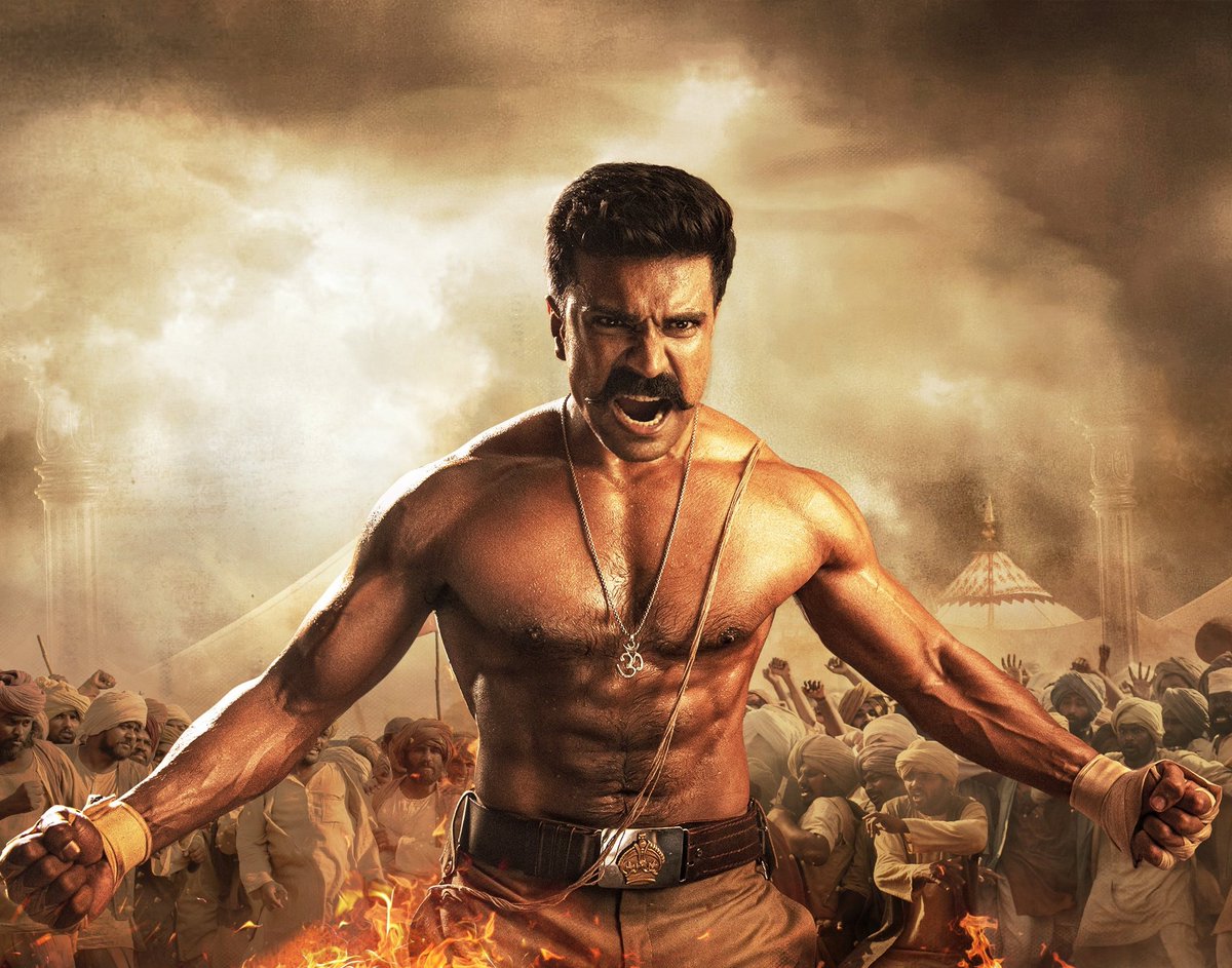 p_shivakrishna's tweet photo. SEETHA RAMA RAJU.....
ఉగ్ర రూపం🔥 🔥 🔥 👌👌👌
RAM ARRIVES in 3 Days…. 💥🤘🏻#WithoutLogos
.@AlwaysRamCharan as RAMARAJU from #RRRMovie.
Get ready for the #RRRTRAILER… #RRRTrailerin3Days https://t.co/4L275eP2z3