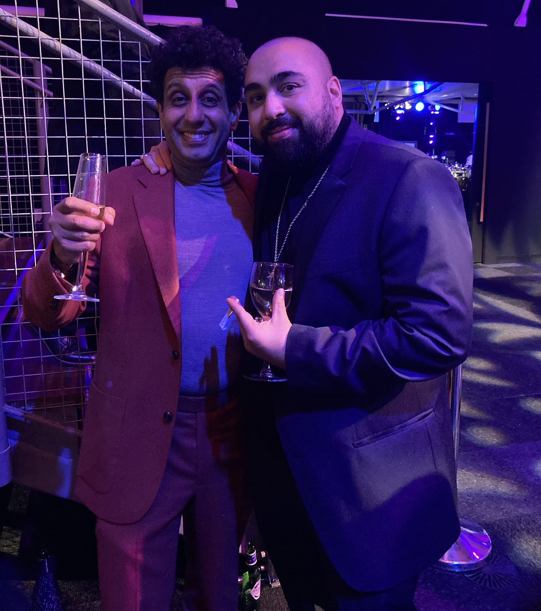 Loved meeting these two legends at the <a href="/BIFA_film/">BIFA</a> awards last night. Being a juror has its perks!