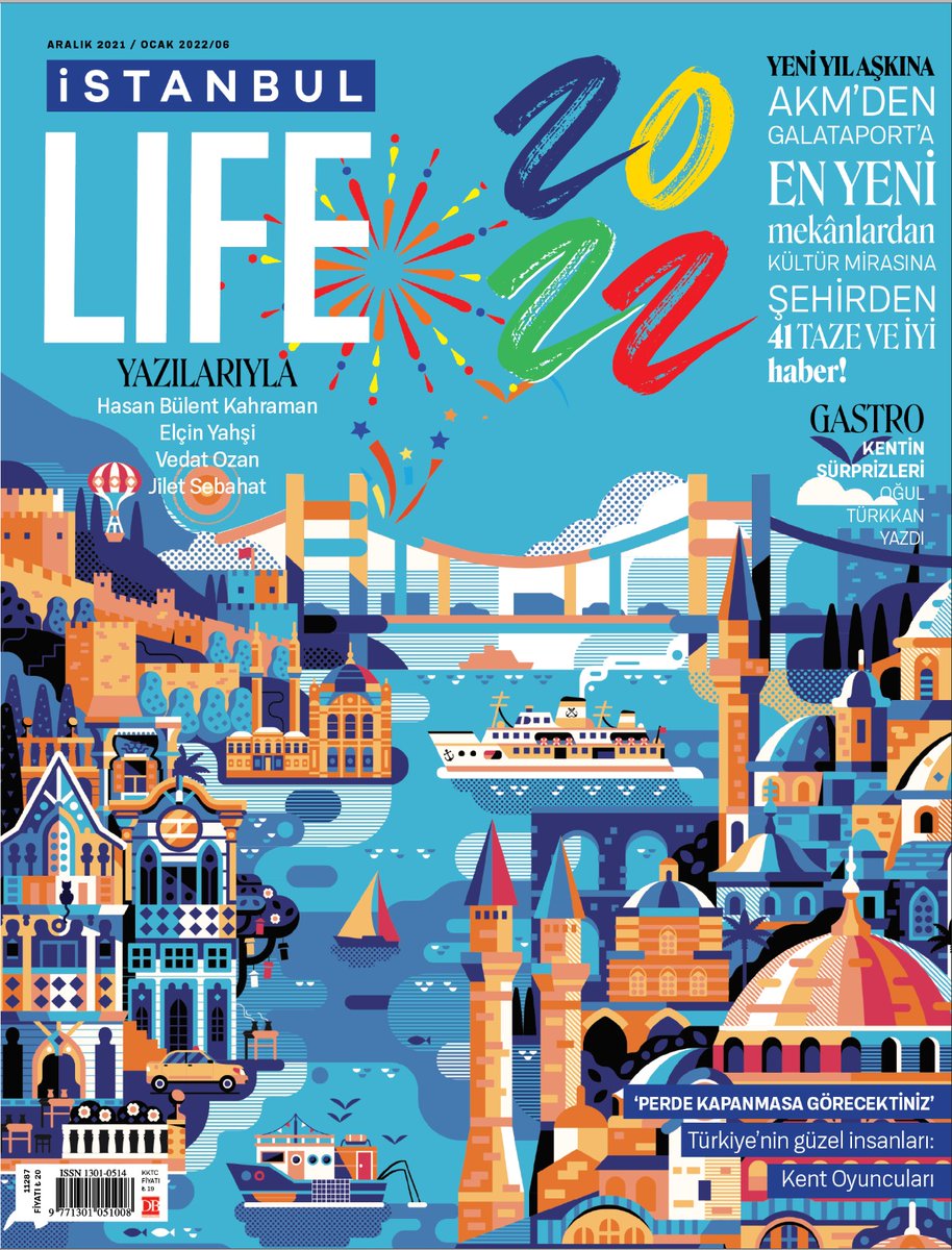 İSTANBUL LIFE’ın yeni yıl sayısı çıktı. 2022’de kent hayatında bizi neler bekliyor? Satış kanalları:
dergiburda.com
n11.com/magaza/doganbu…
gittigidiyor.com/magaza/doganbu…
hepsiburada.com/magaza/dogan-b…
trendyol.com
amazon.com.tr
ciceksepeti.com