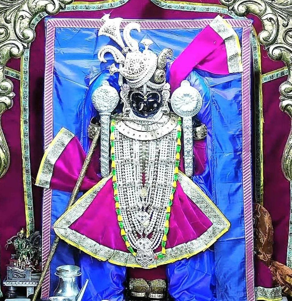 JaiDwarkadhish_'s tweet photo. 🌺 जय द्वारकाधीश 🌺
 🙏🏻 संध्या दर्शन 🙏🏻 https://t.co/UtR5TpTB9e