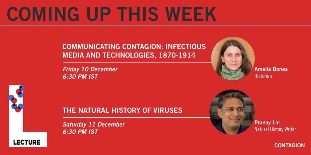 It’s lecture weekend at Science Gallery Bengaluru! Historian Amelia Bonea <a href="/UniHeidelberg/">Uni Heidelberg</a> will illustrate how communication technology became the focus of our anxieties around infectious diseases.
