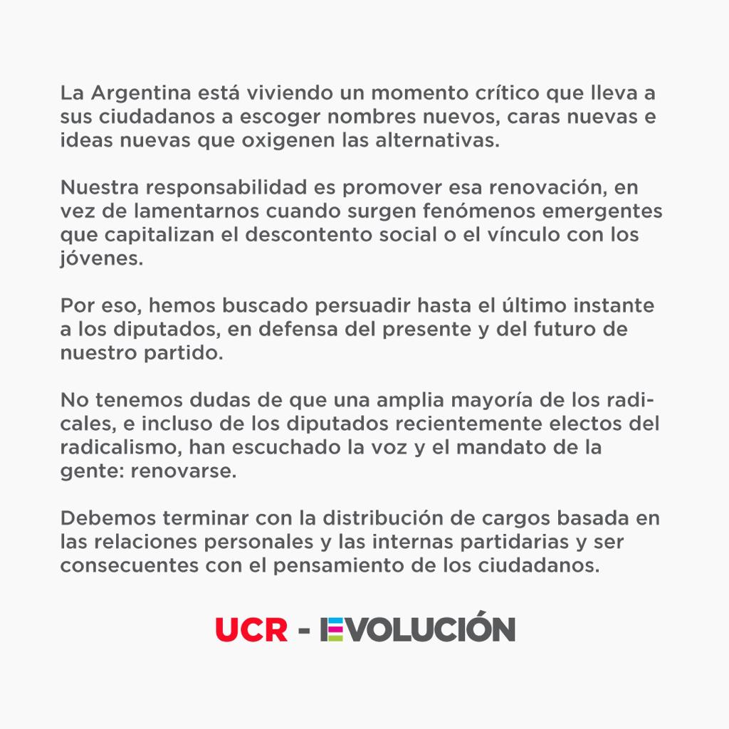 danyatavela77's tweet photo. La renovación radical plantea un bloque propio encabezado por @rodrigodeloredo

La #Argentina está viviendo un momento crítico que lleva a sus ciudadanos a escoger nombres nuevos, caras nuevas e ideas nuevas que oxigenen las alternativas. https://t.co/s9Uy7IYw82