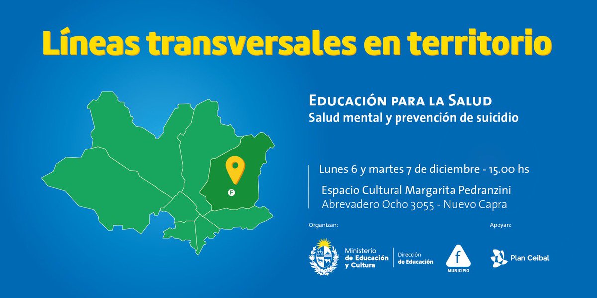 En el día Nacional del Psicólogo estaremos realizando un taller en el Municipio F sobre prevención de suicidio. 
Reafirmando la importancia que tiene la salud mental y trabajar para el bienestar psicoemocional.

#DiaNacionalDelPsicologo