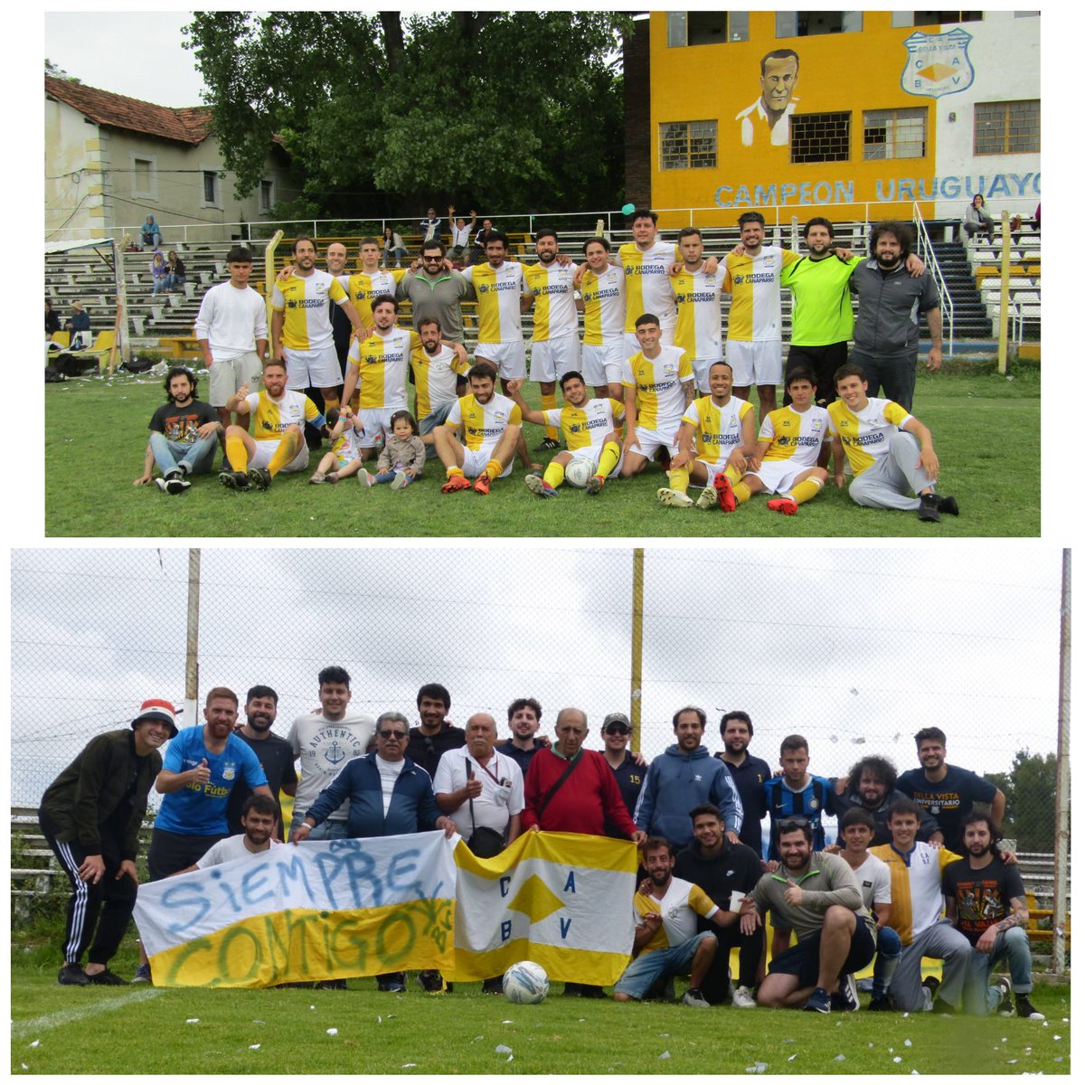 Final de campeonato con ascenso conseguido en nuestra casa ✅ 

SOMOS DE LA F!!! 🇻🇦🔝 🙌