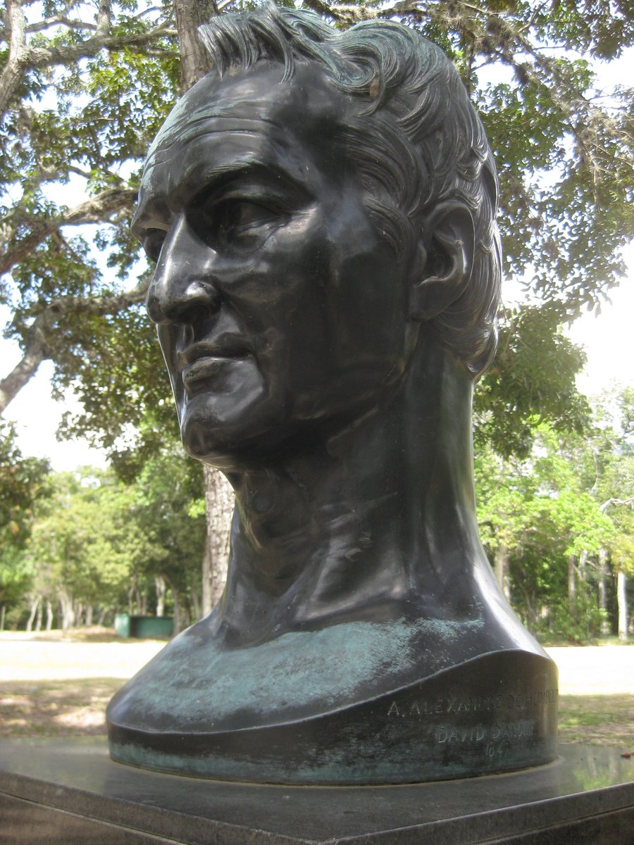 Edcruzideas's tweet photo. Es una agradable sorpresa encontrar en el Parque del Este Generalísimo Francisco de Miranda esta obra de arte. Es el busto de Alexandre von Humboldt, 1843, del famoso artista del romanticismo francés David D' Angers, Prix de Roma, 1811 #DaviddAngers #esculturaomanticista https://t.co/RoHEqjWvua