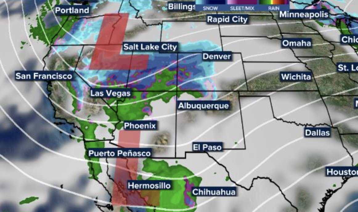 abc15's tweet photo. WHAT TO EXPECT: Storms set to bring rain, snow to Arizona this week https://t.co/ne97lcDpwe #abc15 https://t.co/IeQZ4M0FLh