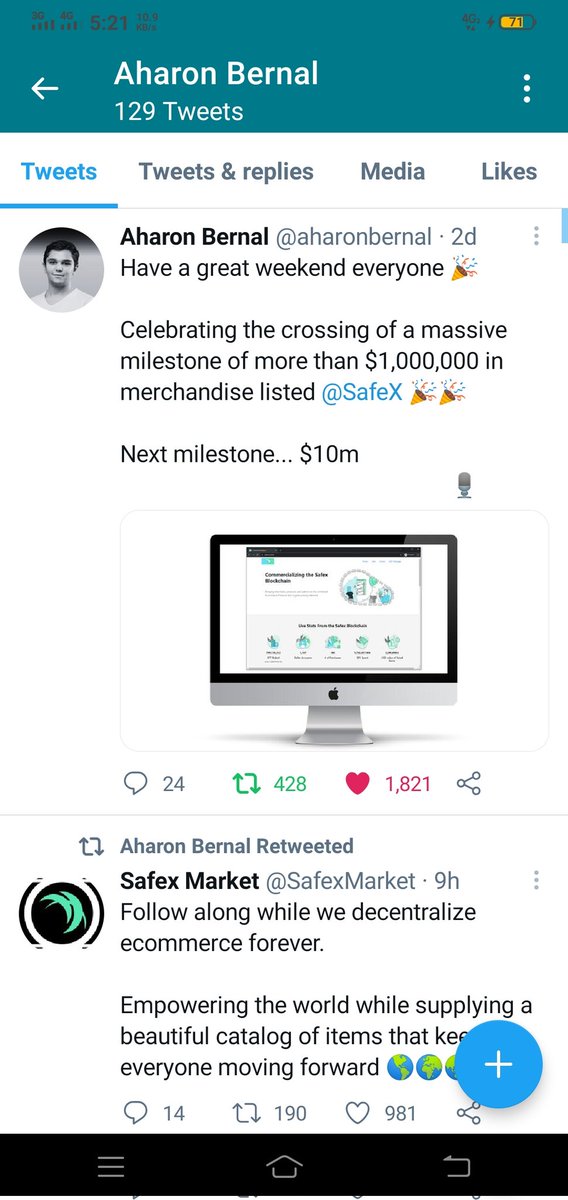 cryptoshahbaz1's tweet photo. @edz_lozano @aharonbernal @SafexMarket https://t.co/5qtg7JYwrU