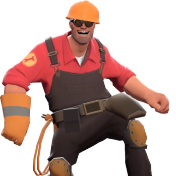 santa_decides's tweet photo. The Engineer from Team Fortress 2 is on the Naughty List! https://t.co/loSE5y6Cr5