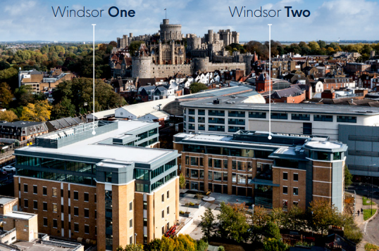 Canmoor look forward to welcoming NetApp UK Ltd. to Windsor Two in early 2022 who join Neilson Financial Services who opened their new office in Windsor Two on 15th Nov and IHG who will commence their fit-out in Windsor One Q1’22.