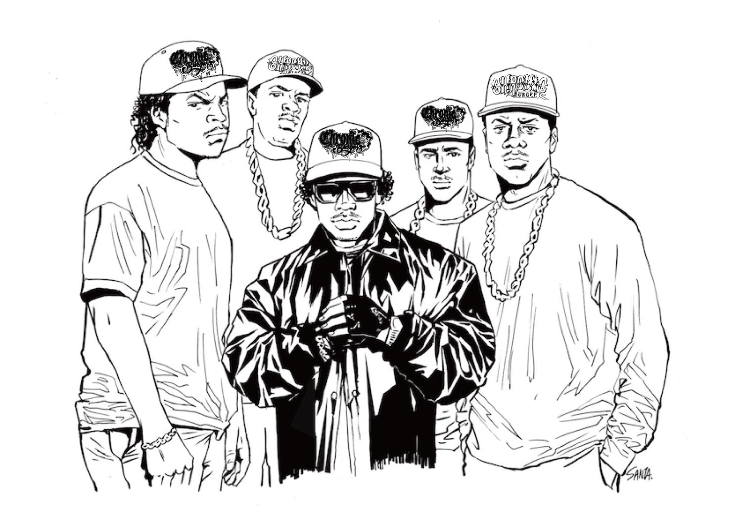 NWA арт