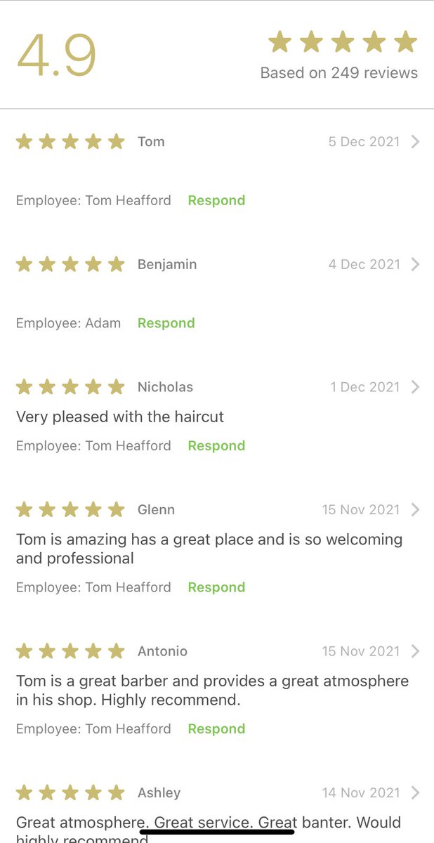 Jack_Craggs's tweet photo. We have managed to secure a ‘Top Rated Salon’ from our booking partner Treatwell for a 4th year running. (4 out of 4)

To achieve this we have to have 95% of our customers who leave a review give us 5 stars.

#ntu #uon #nottingham #barbersofnottingham #hair #barbershop https://t.co/LQJp9ecJQa