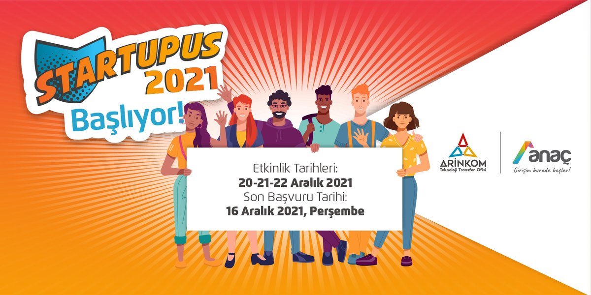 Anac_Anadolu's tweet photo. STARTUPUS Girişim Atölyesi 2021 Başvuruları Devam Ediyor!
Teknoloji ve inovasyon tabanlı iş fikrini STARTUPUS ile geliştir, ödülün sahibi ol!
Son Başvuru Tarihi: 16 Aralık 2021, Perşembe saat 18:00
#STARTUPUS #STARTUPUS2021
Başvuru için 👇
https://t.co/h2m7fhy1Zy https://t.co/hiU8fVWb5Y