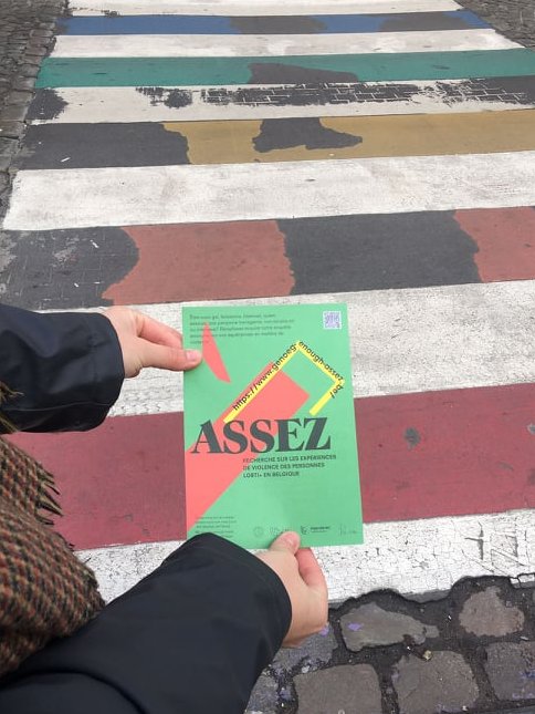 Nous sommes à Liège aujourd'hui! Nous avons déjà visité <a href="/ArcenCielW/">Arc-en-Ciel Wallonie</a> et visiterons diverses organisations, cafés, maisons de retraite, etc. Nous souhaitons présenter cette recherche au plus grand nombre. Participez via: enough-enough-assez.be.