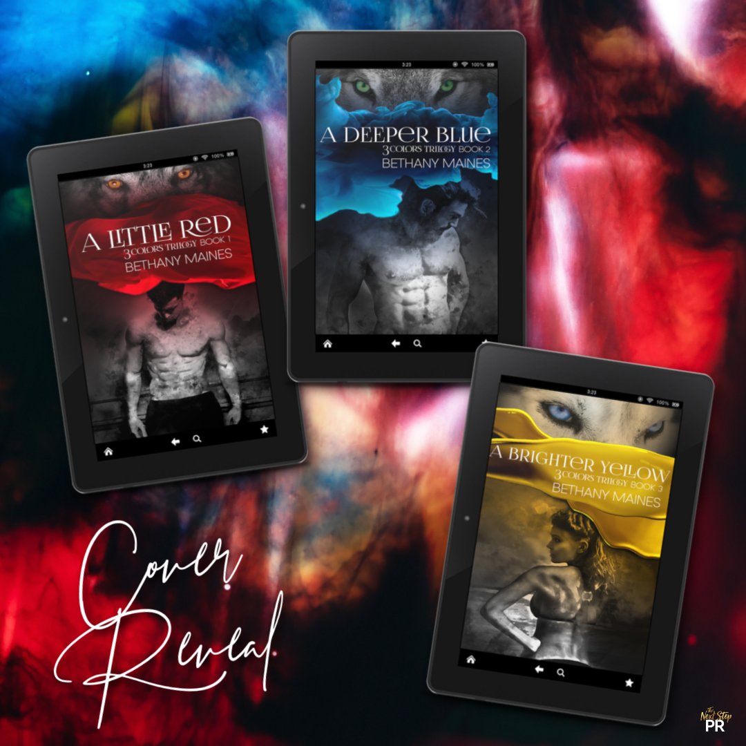 MeganLovesToRe1's tweet photo. THREE COLORS TRILOGY 🐺 COVER REVEAL
#ThreeColorsTrilogy @BethanyMaines
#ThreeColorsTrilogyCoverReveal #BethanyMaines
#ParanormalRomance #TheNextStepPR
#PreOrder https://t.co/mpjburJTap
#SignUp https://t.co/7Bt4KNUFb0 
Hosted by @TheNextStepPR https://t.co/3UIRYwh1El