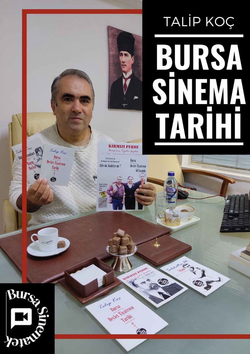 sinematekbursa's tweet photo. Bursa Film Festivali kurucusu ve 
Organizasyon Komitesi Başkanı Sayın Talip Koç,
Bursa Sinema Tarihi üzerine yazılarıyla,
Bursa Film Festivali internet sitesinde.
https://t.co/DNoB3uRevd
FESTİVAL SİTESİ
https://t.co/DNoB3uRevd
https://t.co/A32cb0KVsu 
#talipkoç #bursasinematarihi https://t.co/ky5n0RFw8s