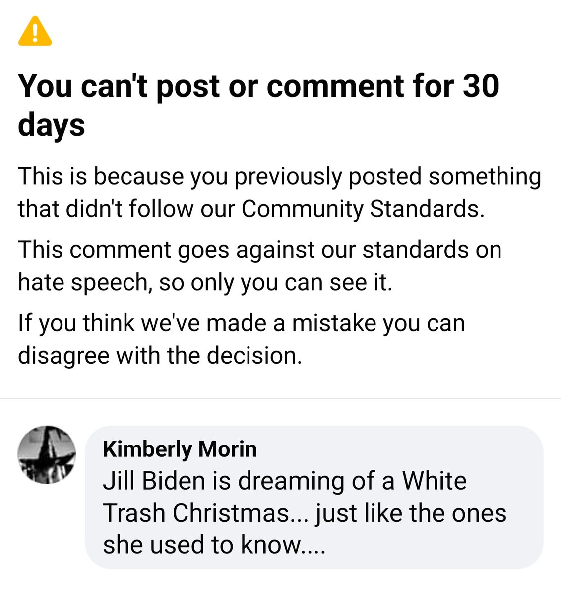 Conservativeind's tweet photo. I just got banned on Facebook for this.  I mean seriously... we suddenly can't tell the truth about policians now? https://t.co/0LpJVoG1ut