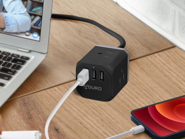 DEALS: Aduro PowerUp - Plugin 6 Different Devices on This Square Power Splitter with 3 Outlet & 3 USB Ports That Deliver Optimum Fastest Charging Speed up to 3A https://t.co/fF064N8oso https://t.co/cfZ82jJZB2