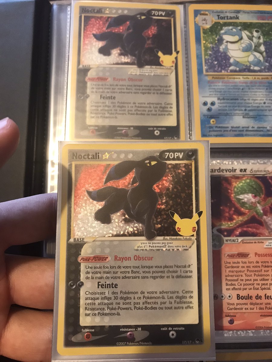 Vincent_Nlu2's tweet photo. Bahaha encore un Noctali Star putain 😭 @asgardtcg @pokecardex https://t.co/qSC7Pa05cI
