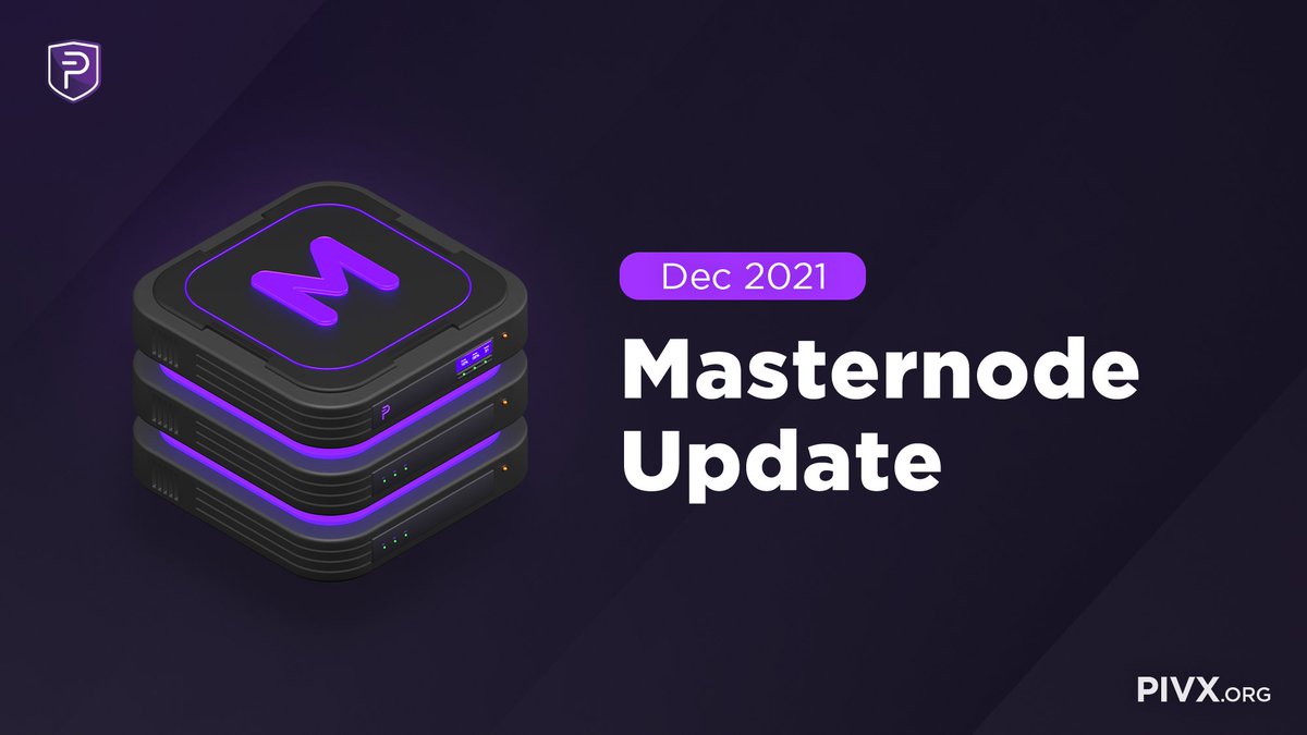 Current $PIVX Masternodes: 1757 
Estimated annual reward: 8.98%
Current $PIVX locked in Masternodes: 25.94% ⬆️

Please note #Masternode rewards are always varying based on the number of active Masternodes in the #PIVX network.
pivx.org/masternodes

#blockchain #HODL