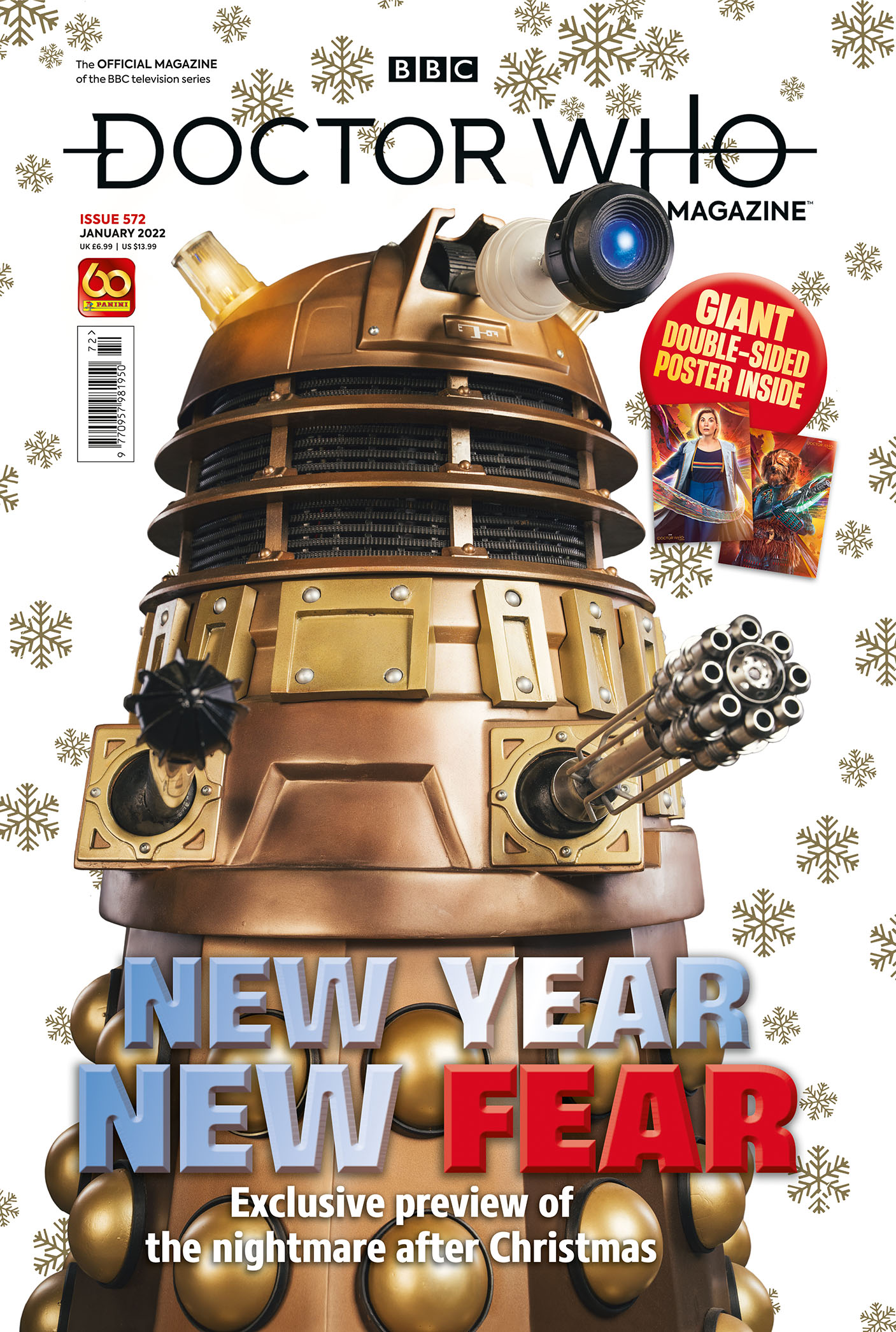 Dw Christmas Special 2022 Doctor Who Magazine On Twitter: "The Festive Issue Of Dwm Is Out This Week  And It Includes An Exclusive Preview Of The New Year's Day Special, Eve Of  The Daleks! Plus The