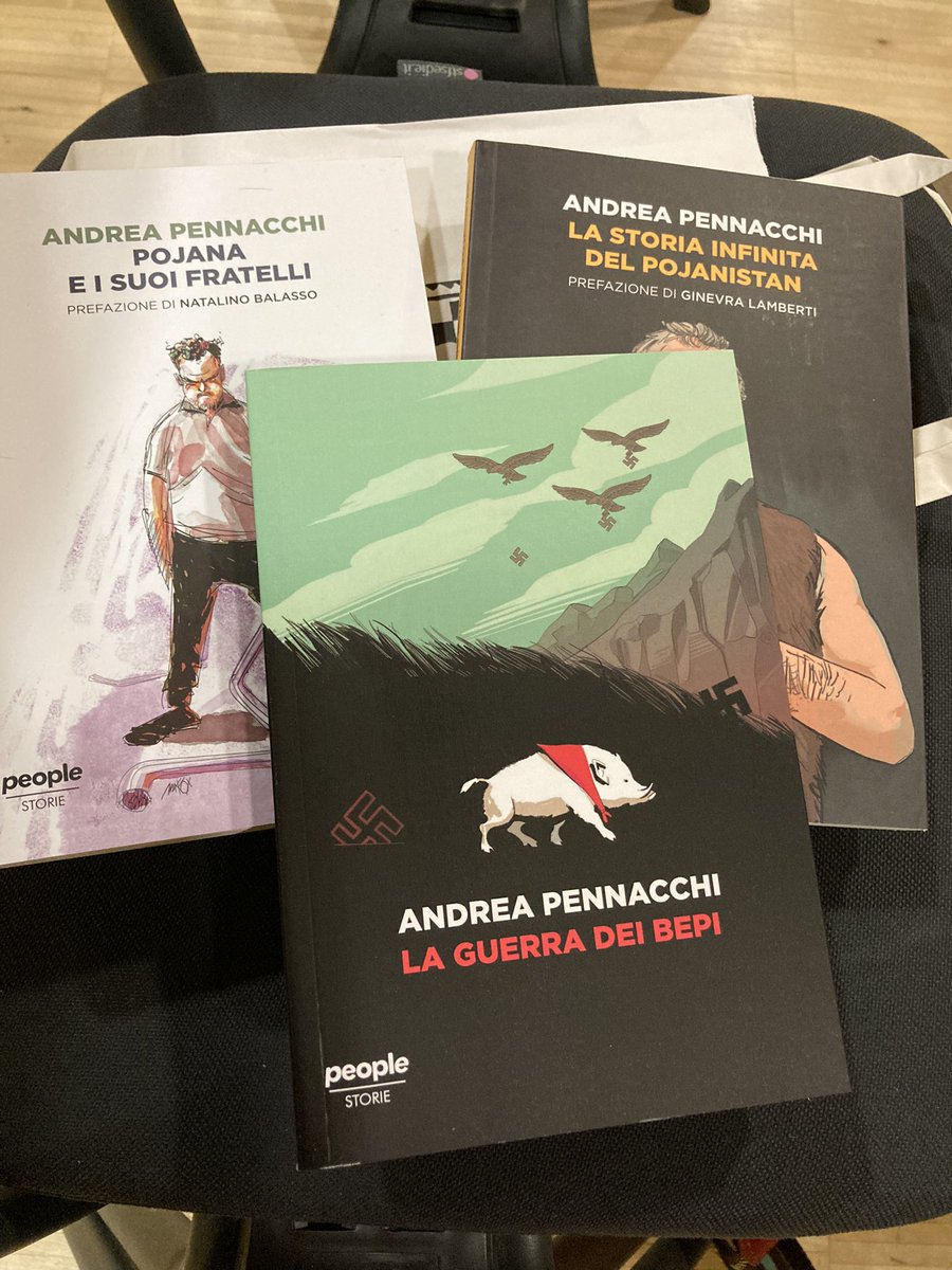 A #piulibri21 sto facendo la spesa. Iniziamo con @Pennacchiiiii 😍