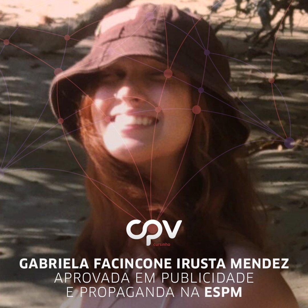 CPVeducacional's tweet photo. Que conquista, Gabi!! Sua aprovação na @espm é mais que merecida!! Parabéns e que essa nova etapa seja maravilhosa! 🥰 #Cursinho #Vestibular #ESPM #SouCPV https://t.co/d6MCNDQ1mD