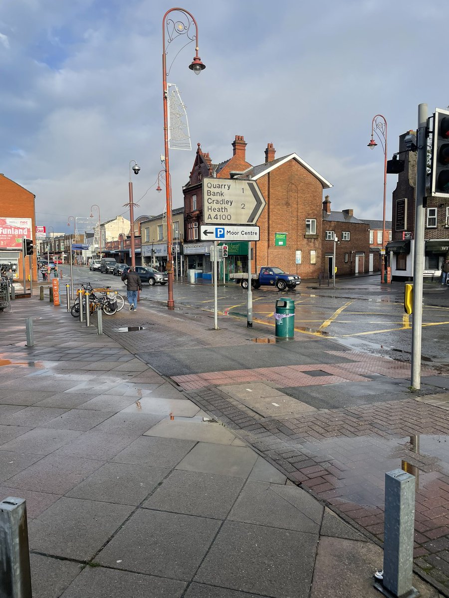 shanebastock's tweet photo. The town looks so much better with no barriers https://t.co/fscGmg9QvB