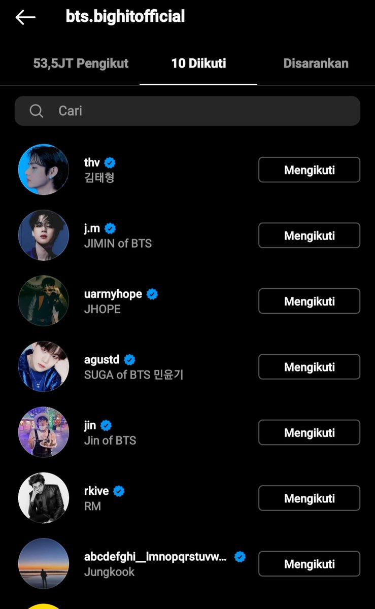 Reskiyulfi's tweet photo. Akhirnya malupp @bts_bighit #IGya #btsoninstagram https://t.co/D7RLa3uKXk