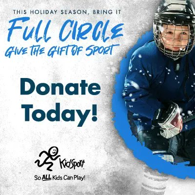 Since 1993, KidSport has enabled over 945,000 children to participate in sports! Bring the Gift of Sport full circle by giving those with financial barriers the opportunity to play! Visit buff.ly/31j6lQr #GiftofSport