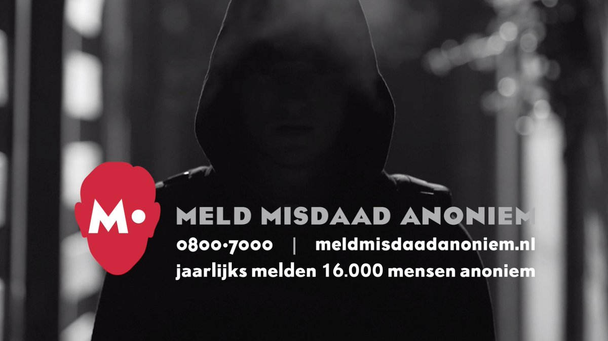 Bij Meld Misdaad Anoniem is jouw anonimiteit van hoofdbelang. Pas wanneer deze kan worden gewaarborgd, wordt de melding doorgezet naar politie en andere opsporingsinstanties. Benieuwd naar hoe dit werkt? Klik dan hier: meldmisdaadanoniem.nl/hoe_werkt_m/an…
