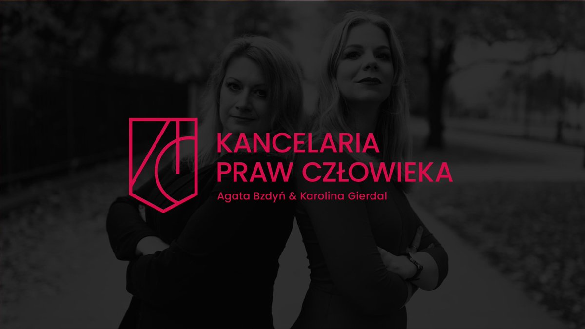AgataBzdyn's tweet photo. Z radością informujemy, że Dwie Panie od Praw Człowieka łączą siły i rozpoczynają współpracę jako Kancelaria Praw Człowieka #prawaczlowieka #prawaczłowieka #kancelaria #kancelariaprawna https://t.co/u2umhWKPZ2