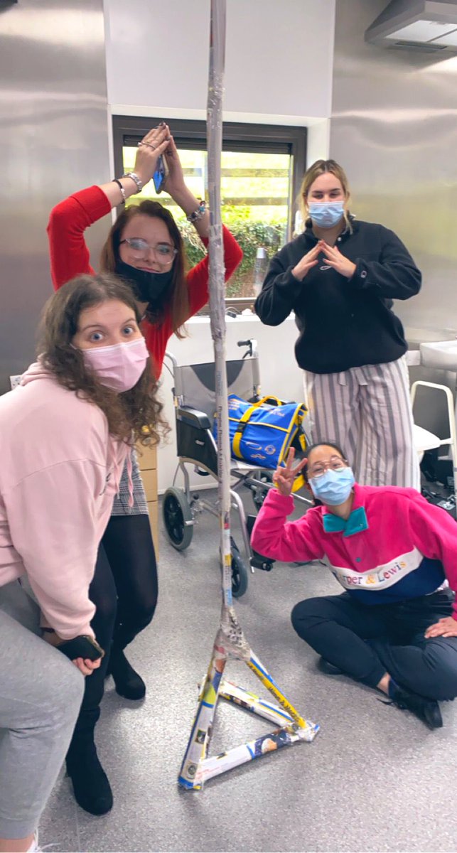 elizadoesot's tweet photo. Today in OT.... 🗼😂
Teamwork makes the dream work🙌🏼 we successfully completed challenges and won CHOCOLATE! 😅🍫#occupationaltherapy #OT #otstudent @OTPlymouthUni @PlymUni https://t.co/uCMwTOTovL