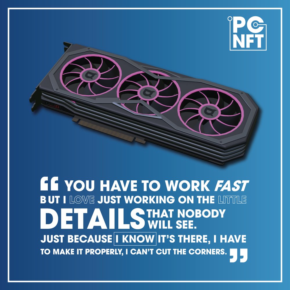 pc_nft's tweet photo. Our first blog post is live!👀
In this discussion with the art team, we discover what goes into making the components, the inspiration behind them and much more!📖

Read it on our website:
➡️https://t.co/DqMkbOJE8a

#CNFTCommunity #blog #3dmodeling #Cardano #PCNFT https://t.co/2h4fF0lD4K