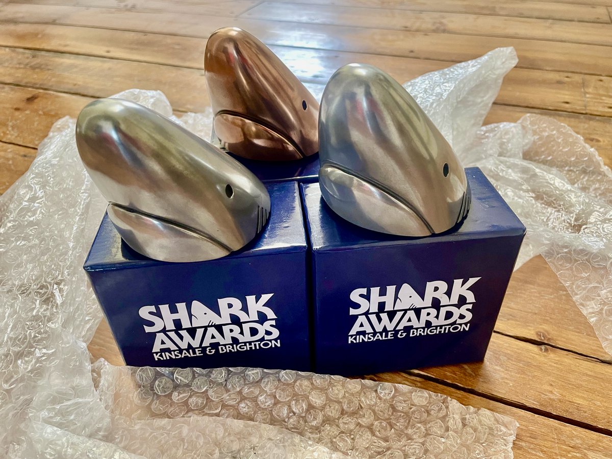 Early Christmas present from the good folks <a href="/SharkAwards/">The Shark Awards</a> - Massive thanks for recognizing my work ✊ Big shout out to the creative talents <a href="/CreativeAtCore/">Core Creative</a> and <a href="/wearerothco/">Rothco</a> who made these projects and invited me to work with them. Well done to you 👏👏