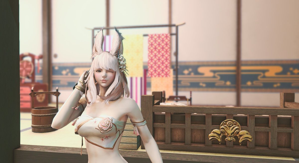 PlatRoseFFXIV's tweet photo. First fanta use for Hikari Chan. Club Platinum Rose will continue to be open for EW. Don't forget to drop by~ o7 Hope to see you here. ^^ https://t.co/iA42LNAcJo