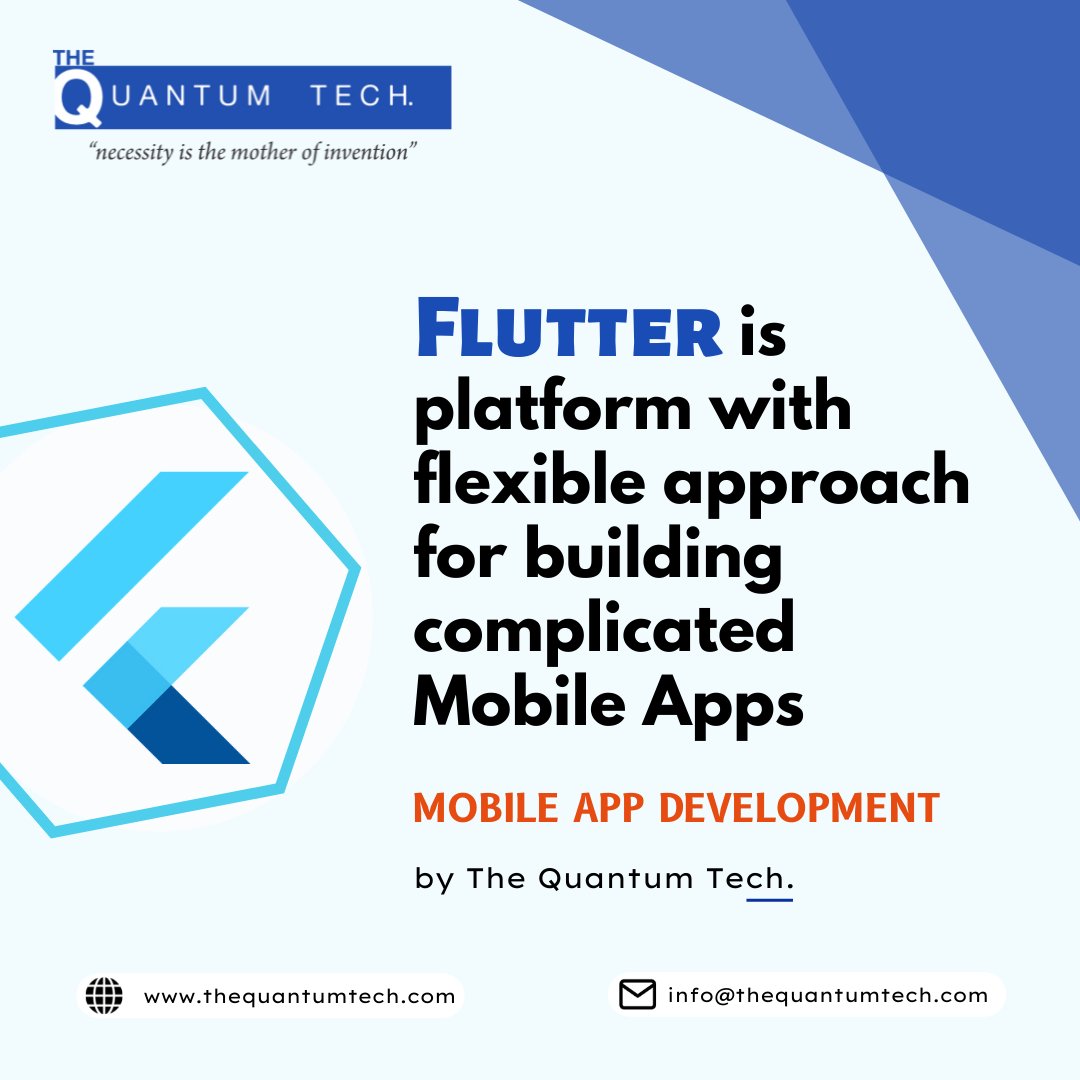 Thequantumtech1's tweet photo. It's a Simple technology that allows flexible solutions!
#thequantumtech #wordpress #webdesign #website #seo #webdevelopment #digitalmarketing #innovation #bestitcompanyindia #networking #websitedevelopment #industrystandards
#fluttercord #programming #coding #android #flutter https://t.co/2ySIsqBUqY
