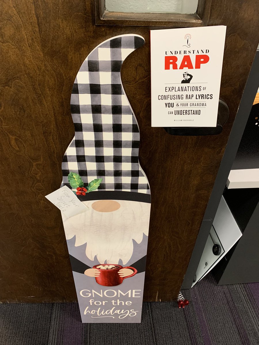 My Secret Santa is amazing!! #theygnomesowell #iloverap