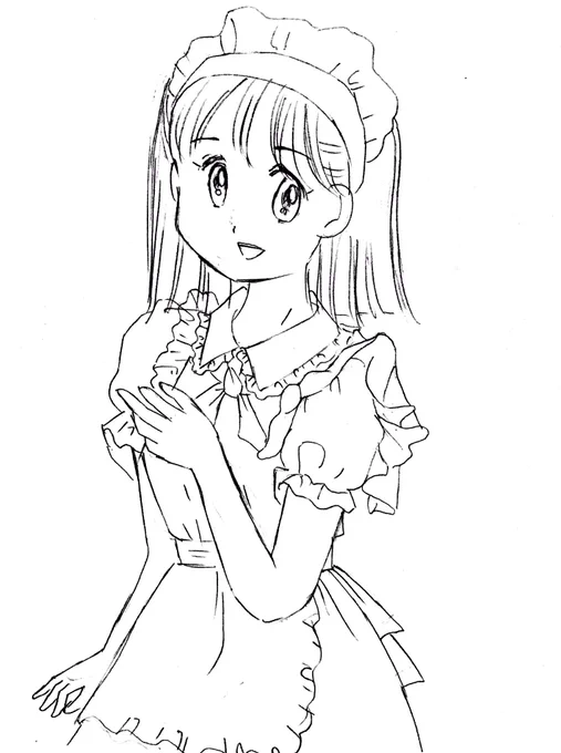 おやすみリッカちゃん 
#DQ9 #ドラクエ9 #リッカ #イラスト 