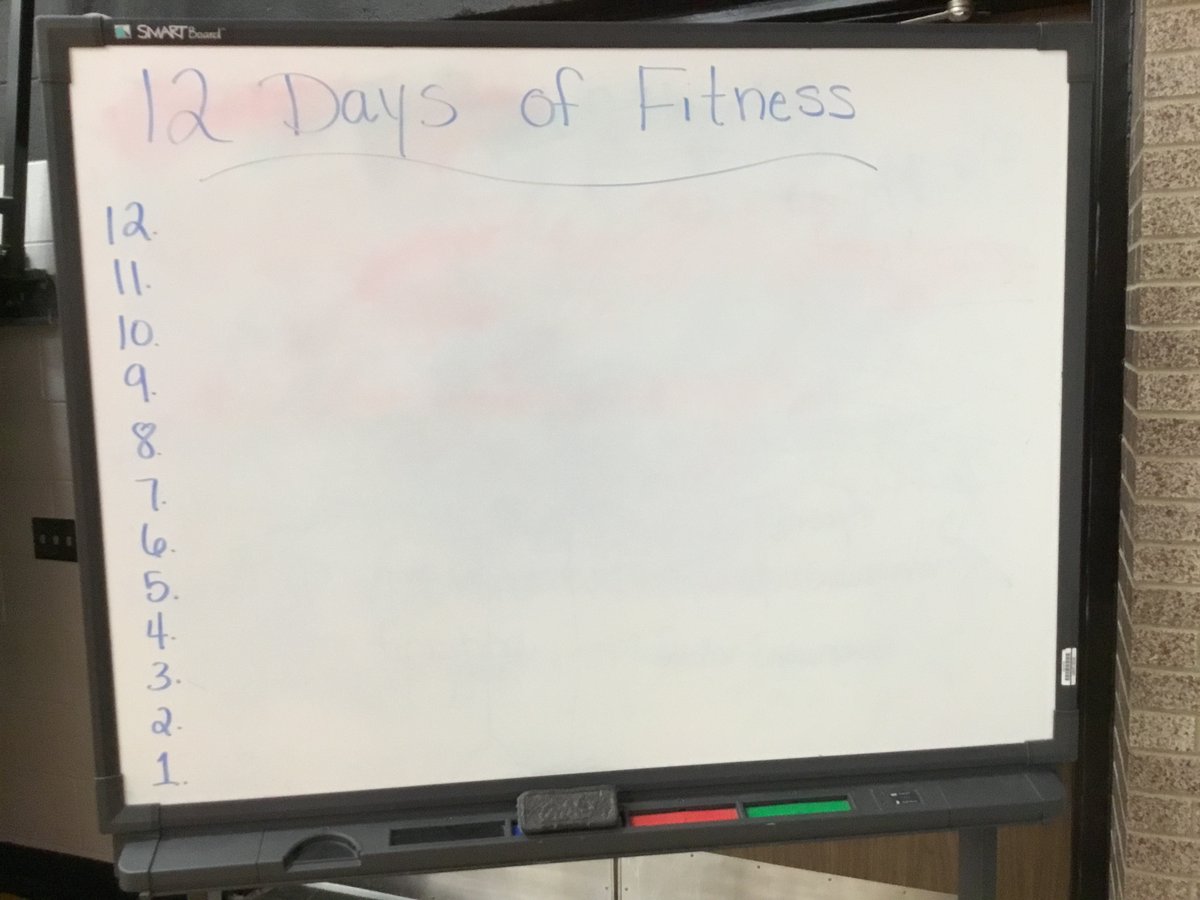CCMSPhysEd's tweet photo. Starting our #12DaysofFitness. Adding a new exercise each day for our warmup! #tistheseason #PhysEd #WeAreCC @CCMS_RedDevils https://t.co/c5PNG9VQeM