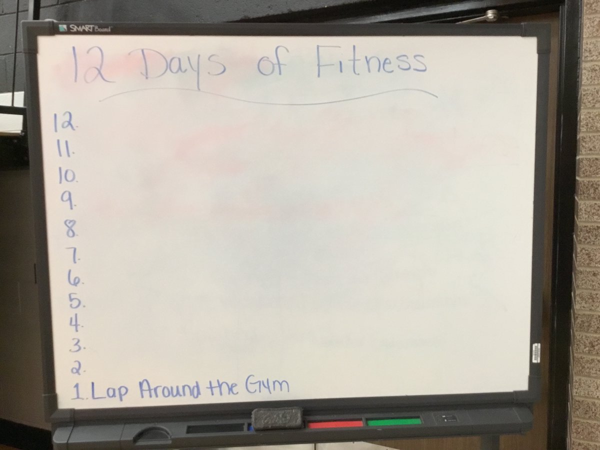 CCMSPhysEd's tweet photo. Starting our #12DaysofFitness. Adding a new exercise each day for our warmup! #tistheseason #PhysEd #WeAreCC @CCMS_RedDevils https://t.co/c5PNG9VQeM