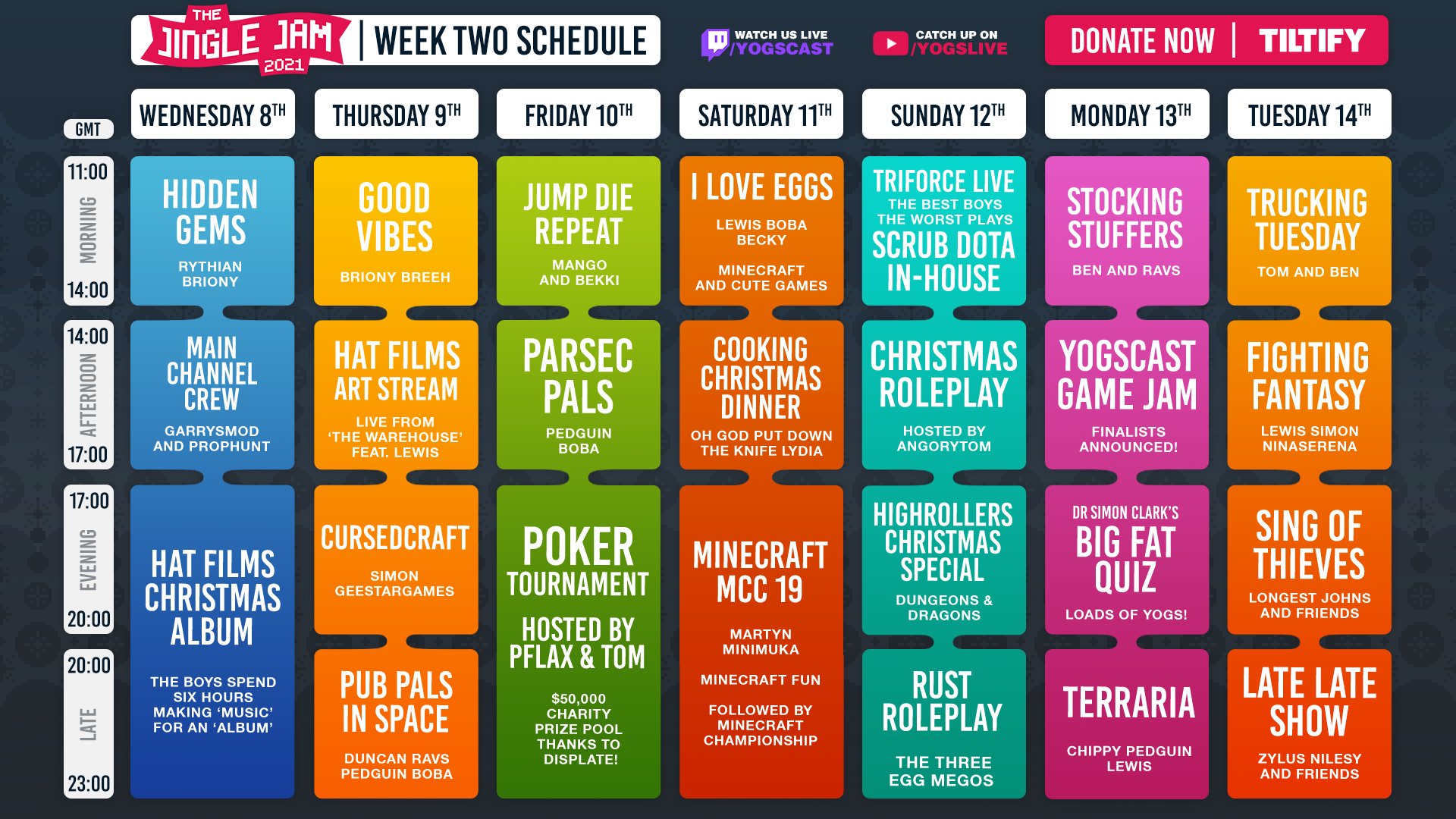 The Yogscast on Twitter "Aaaaaaaaannndd super excited to announce week