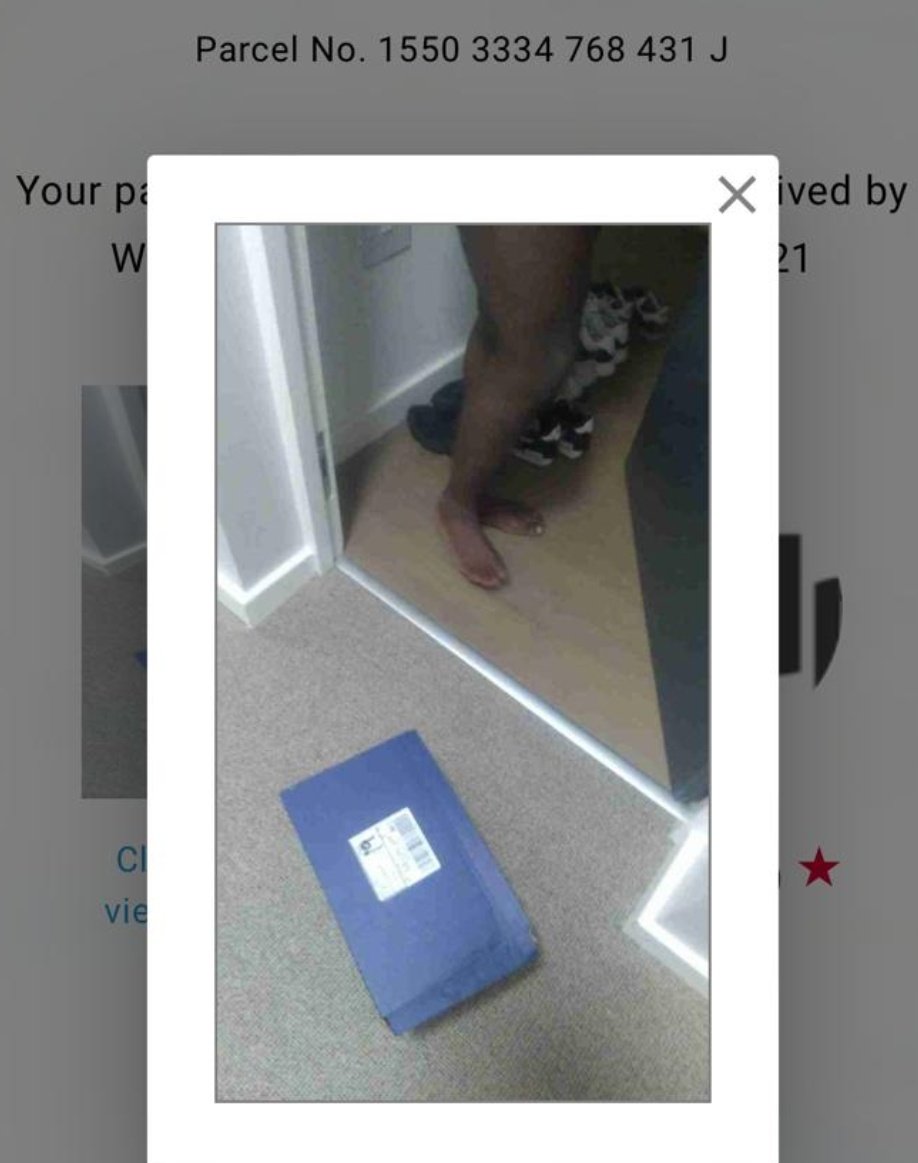 KwamenaPutn3y's tweet photo. These delivery drivers are jokers. You woke me up at 8am and then decided to bang this picture??? SMH https://t.co/bjayZd0oak