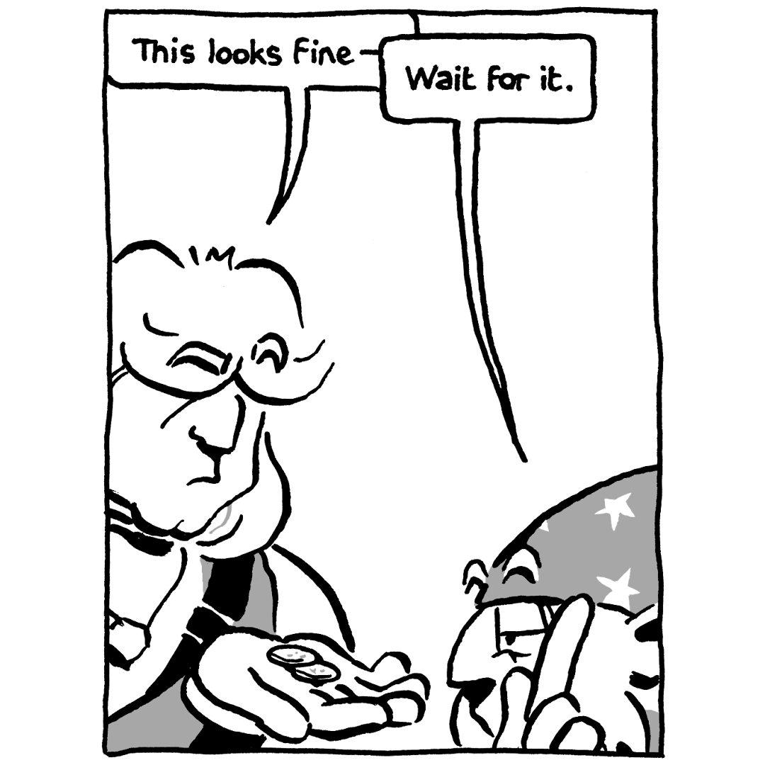 johncomic's tweet photo. new episode of "Not That Magic: Tales of Vernor Magus" (the Wizard of More Or Less) #comics #comicstrip #NotThatMagic #VernorMagus #RussTheBarbarian https://t.co/nmShjnxNZ3