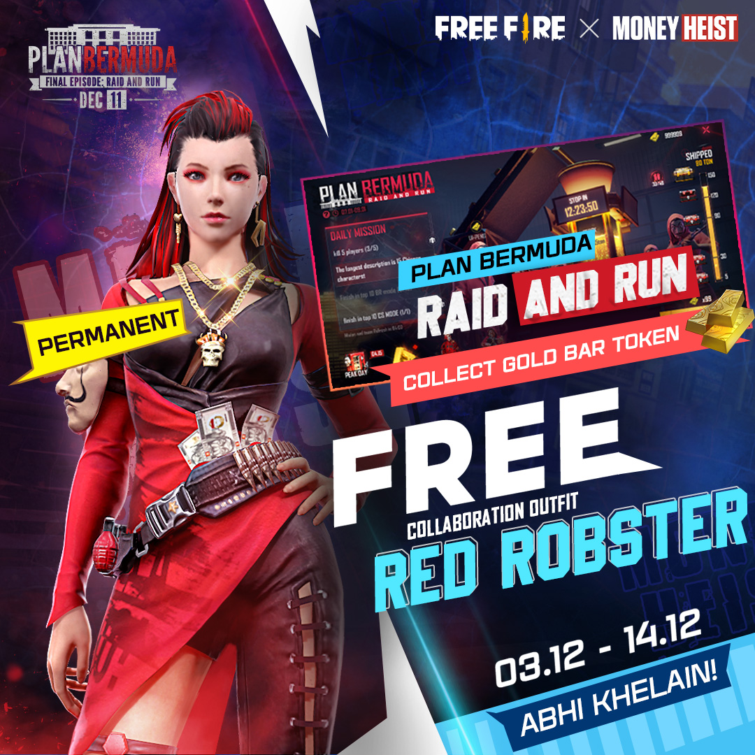 Free Fire How to get permanent Costume for Free?