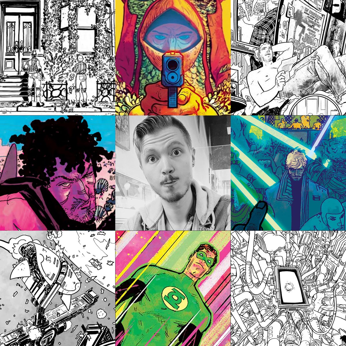 Dunno if I'm late, but... #artvartist2021!

I make comics. And comics. And also comics. Hi 👋 