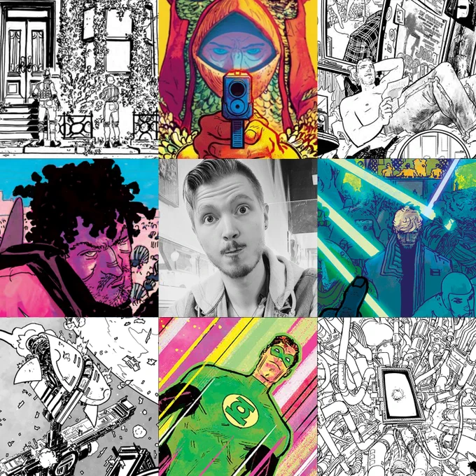 Dunno if I'm late, but... #artvartist2021!

I make comics. And comics. And also comics. Hi 👋 