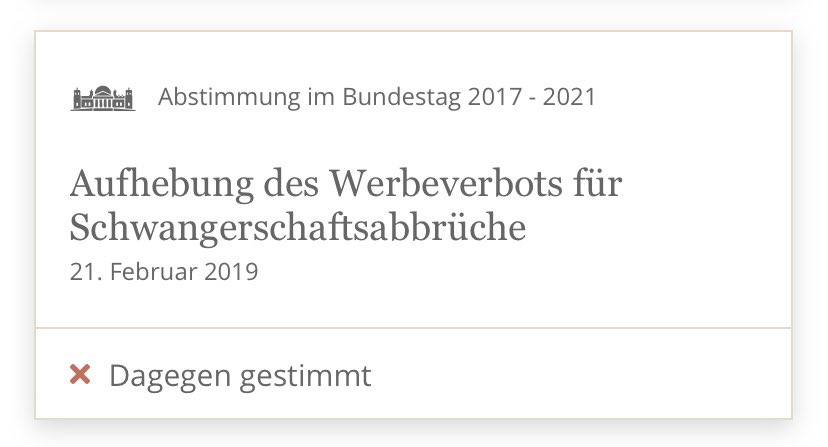 Bevor ich mich über #Lauterbach als #Gesundheitsminister freue würde mich wirklich interessieren warum er GEGEN: 

👉Aufhebung #219a
👉Freigabe Impfstoffpatente
👉Aufhebung Werbeverbot von Abtreibungen 
👉kostenfreie Verhütungsmittel für Geringsverdiener*innen

gestimmt hat.