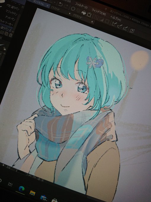 久しぶりにお絵かき 
